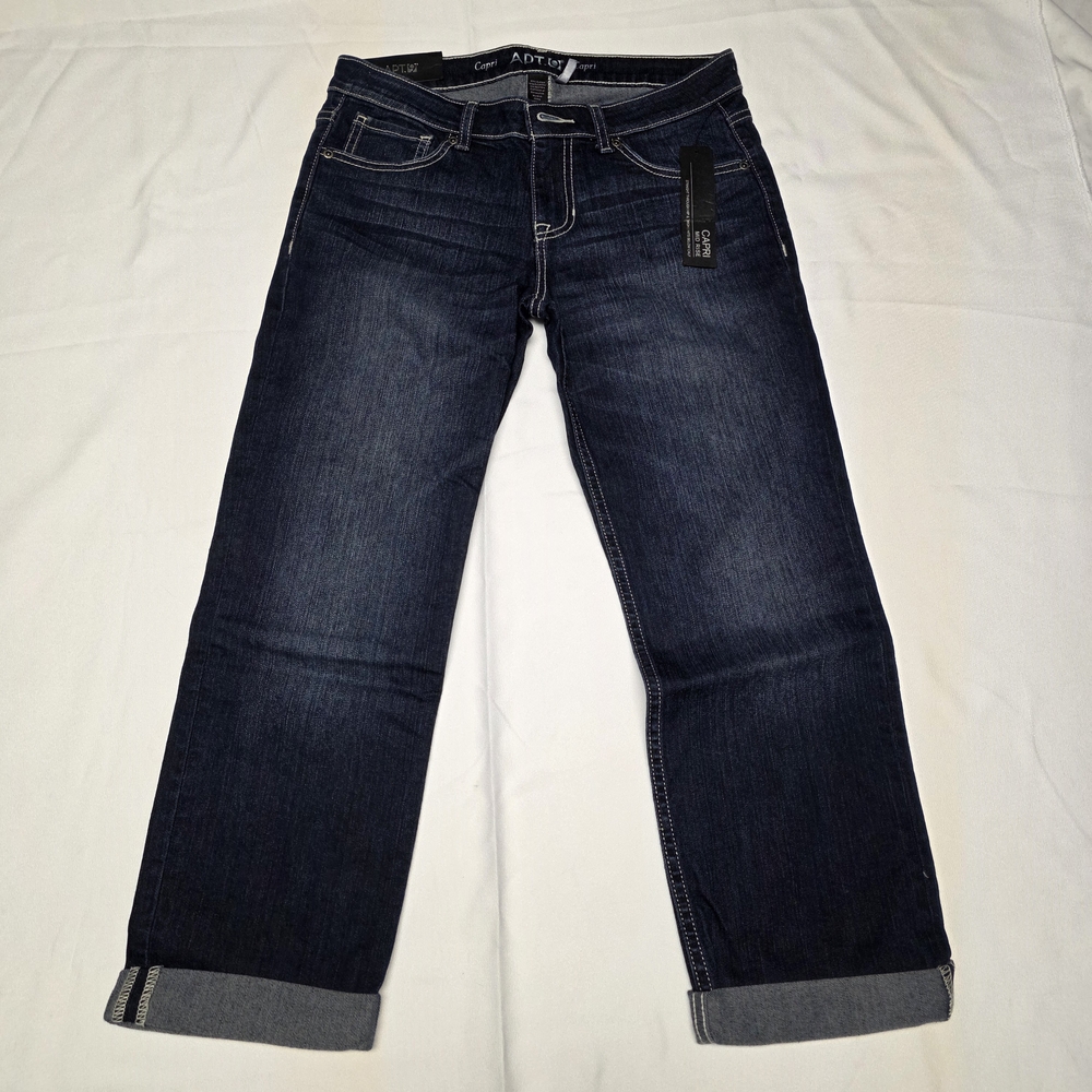 Apt. 9 Women's Dark Blue Ankle Jeans NWT